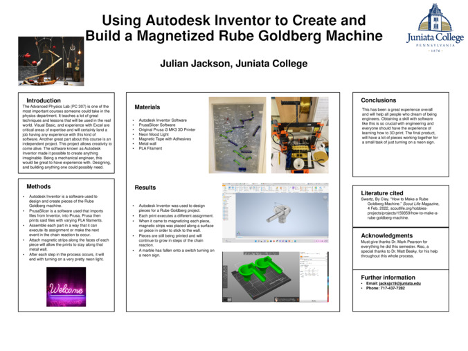 Using Autodesk Inventor to Create a Unique, Magnetized Rube Goldberg Machine  缩略图