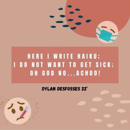 Dylan DesFosses '22 Haiku miniatura